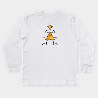 The Eye Has An Idea! Kids Long Sleeve T-Shirt